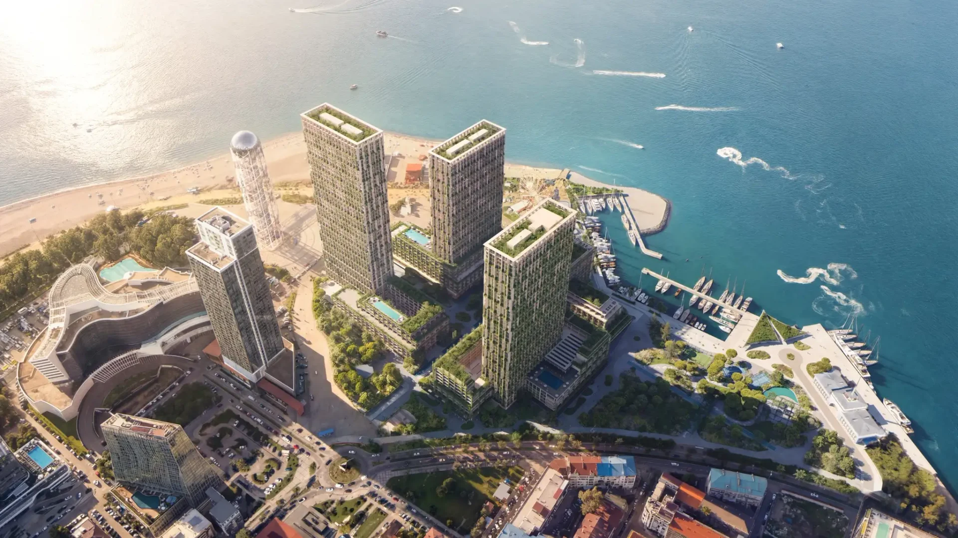 Silk Towers, Batumi